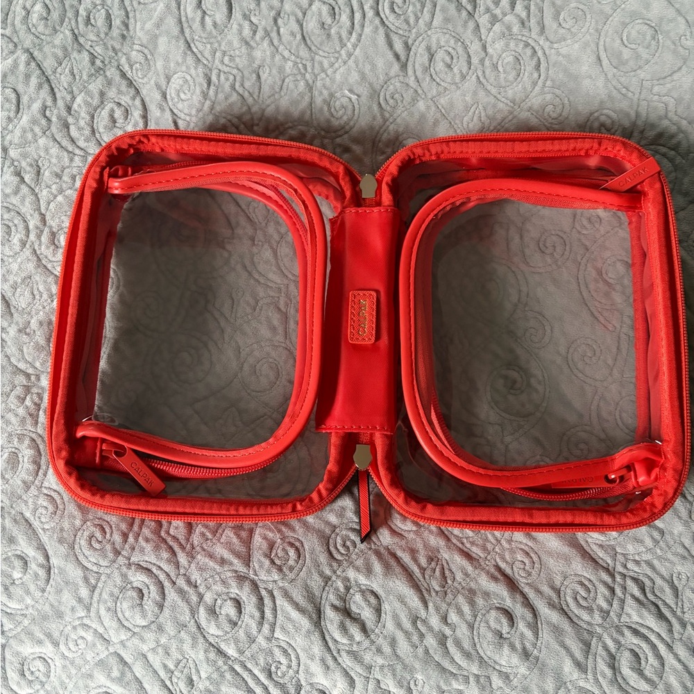 Calpak small cosmetics case in papaya (Orange) - Picture 7 of 7